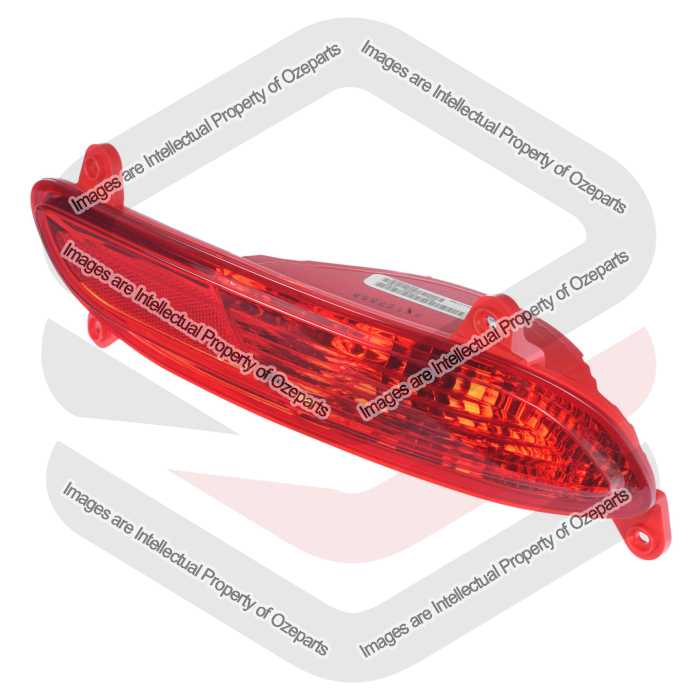 RH Right Rear Reflector Bar Bumper Light For Kia Rio UB Series 1 Hatch 2011~2014