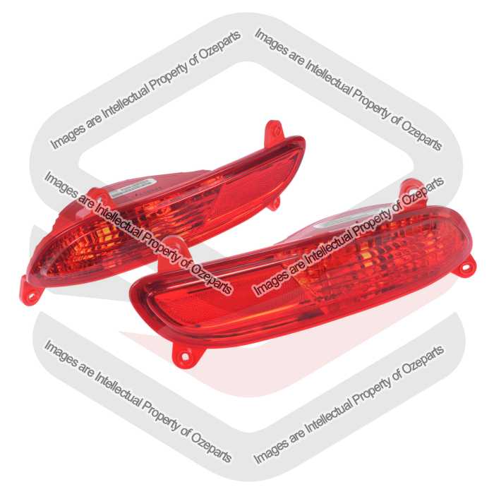 Bar Reflector Rear AM (Hatch) (SET LH+RH)