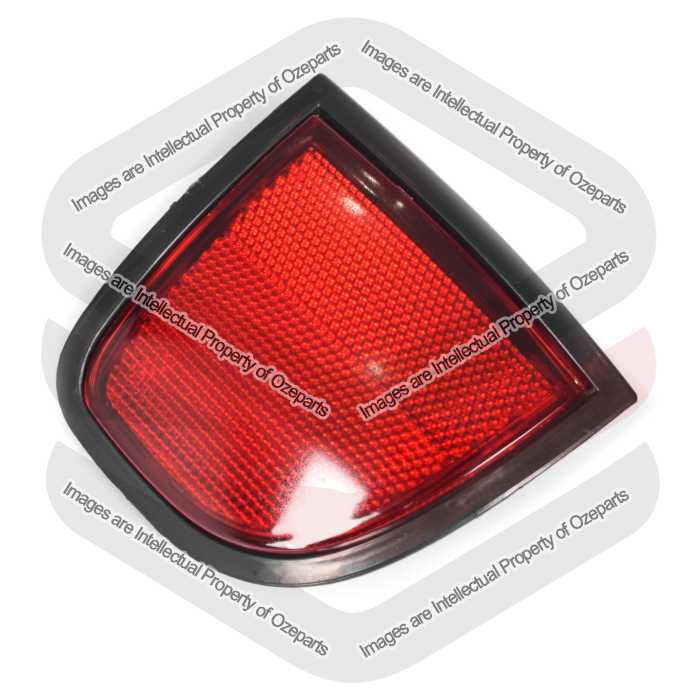 Tail Light Ute  Rear Reflector (Under Tail Light) - No Emark