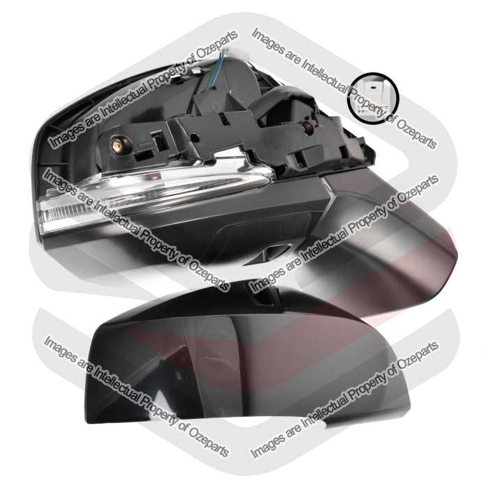 RH Right Electric Door Mirror 12 Pin For Toyota RAV4 50 Series GX GXL 2018~2021