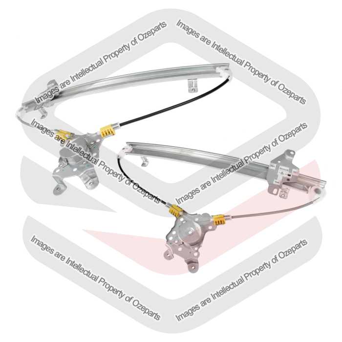 Door Window Regulator Front (Electric No Motor) (SET LH+RH)