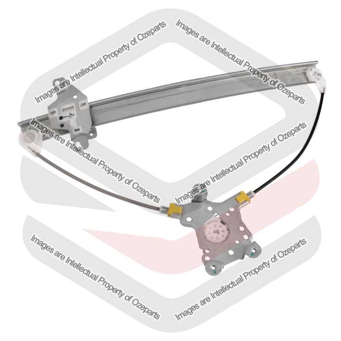 Door Window Regulator Rear (Electric No Motor)