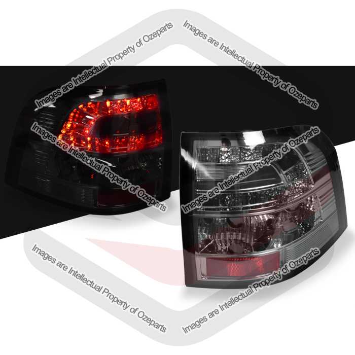 Tail Light AM Ute (Performance LED Smokey) (SET LH+RH)