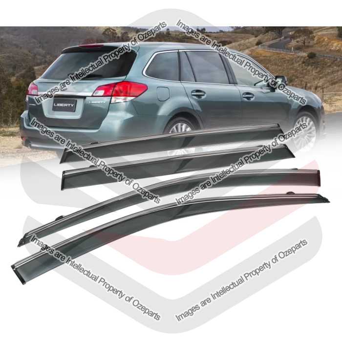 Door Window Visors - 5 Door Wagon (SET 4)