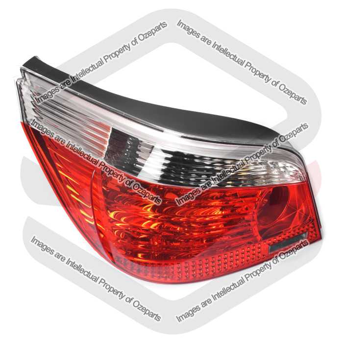 TYC Fits BMW 5 Series E60 2003~2007 4 Door Sedan | Taillight Tail Light Rear Lamp (Non LED Type) | LH LHS Left Hand (Passenger Side)