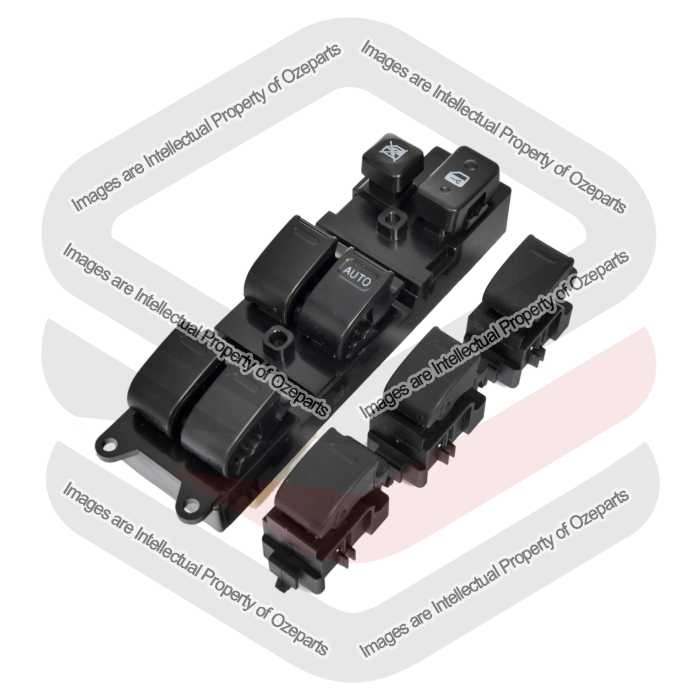 Set Power Master Window Switch + 3 Single For Toyota Landcruiser 80 Series 90~98
