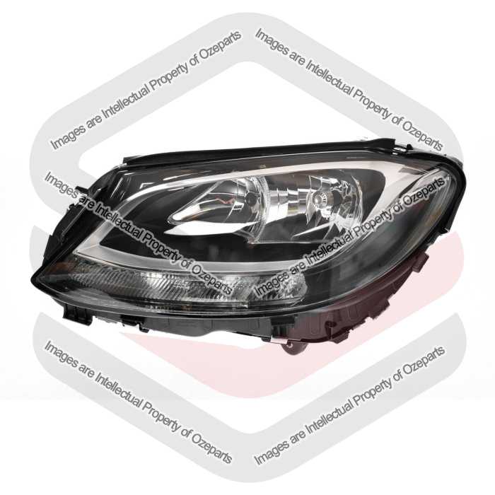 Head Lamp AM - Halogen (With Static LED)