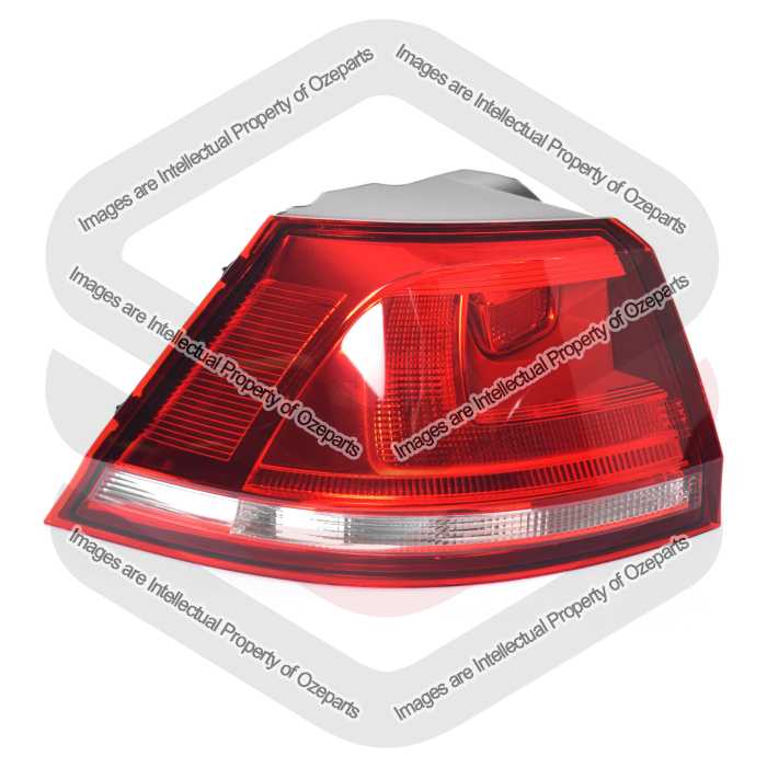 Tail Light AM - Non LED (Non Tinted Red Lens)