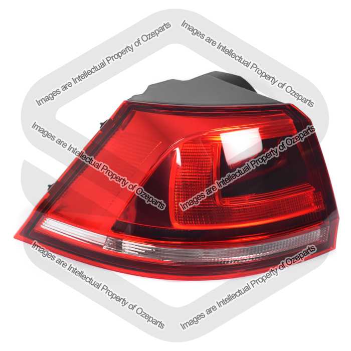 Tail Light AM - Non LED (Tinted Red Lens)