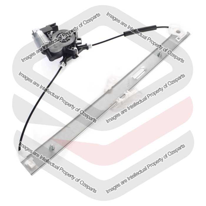 Door Window Regulator  Front (Electric With 6 Pin Motor)