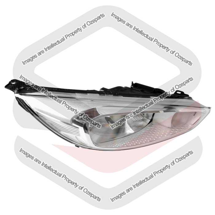 Head Light AM (Non Projector) - Chrome