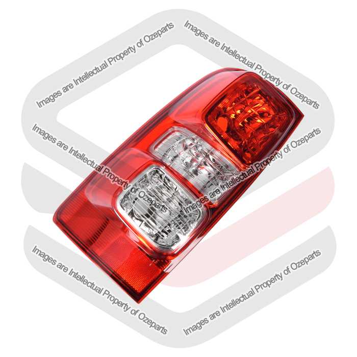 Ozeparts Fits Holden Colorado Ute RG 2012~2020 | Taillight Tail Light Rear Lamp (Non LED Type) | LH LHS Left Hand (Passenger Side)