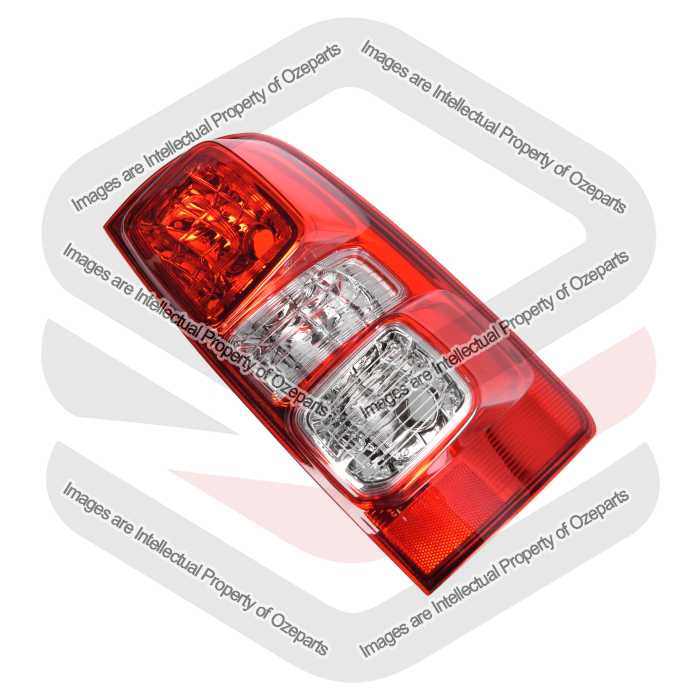 Ozeparts Fits Holden Colorado Ute RG 2012~2020 | Taillight Tail Light Rear Lamp (Non LED Type) | RH RHS Right Hand (Driver Side)