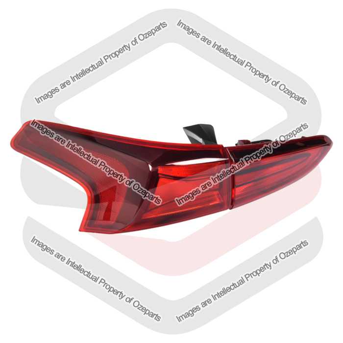 Set LH Left Tail Light + Inner Tailgate Lamp For Hyundai Santa Fe TM 2018~2020