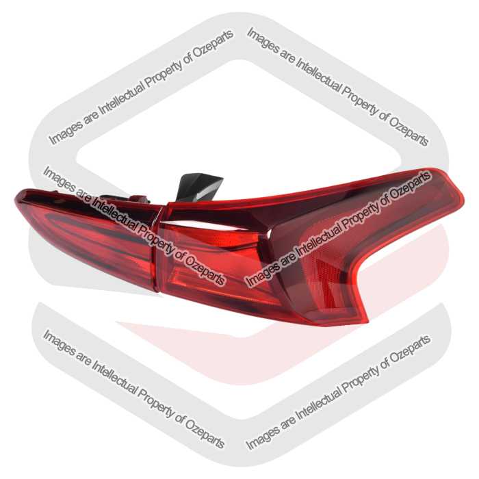Set RH Right Tail Light + Inner Tailgate Lamp For Hyundai Santa Fe TM 2018~2020