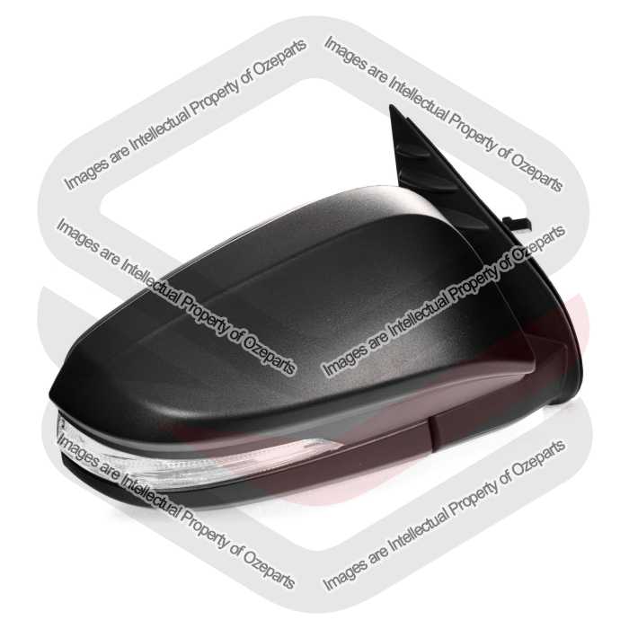 Door Mirror AM (5 Pins - With Indicator, No Auto Fold) (Black)