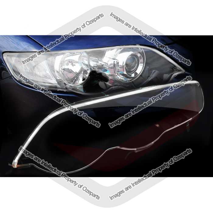 Head Light Protector + LED DRL Strip XR6 / XR8 (SET LH+RH)