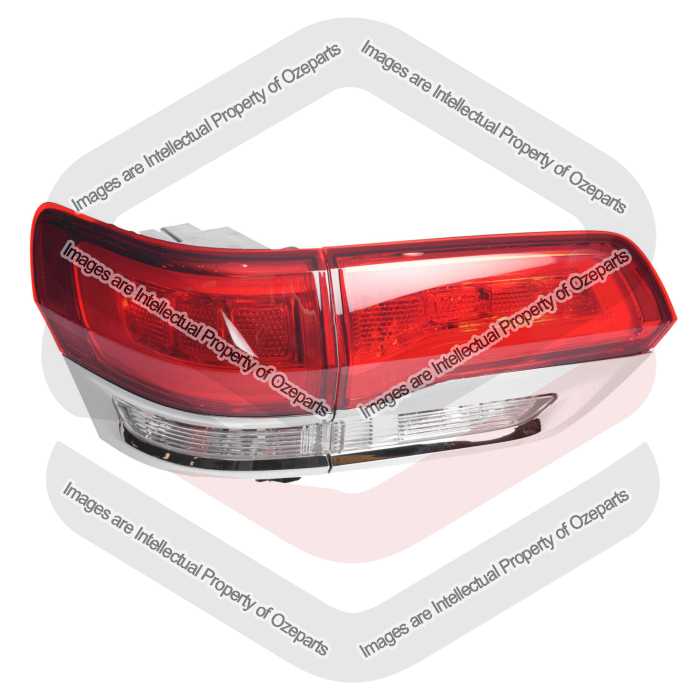 Tail Light + Rear Garnish AM (Chrome Trim) (SET 2)