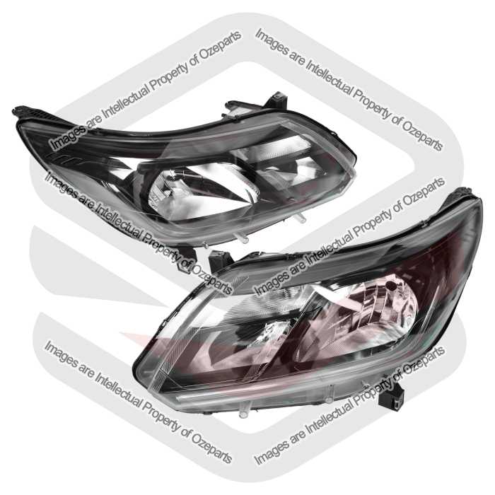 Head Light AM (Black) - LT / LS / LS-X (SET LH+RH)