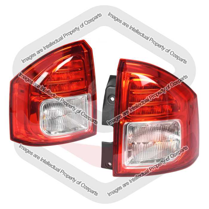 Tail Light AM (Clear Red) (SET LH+RH)