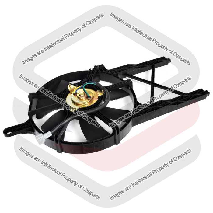 TYC Fits Nissan Pathfinder R51 Series 1 2005~2010 4.0L V6 Petrol | AC Air Condenser Thermo Cooling Fan (With Motor) | 1 Unit