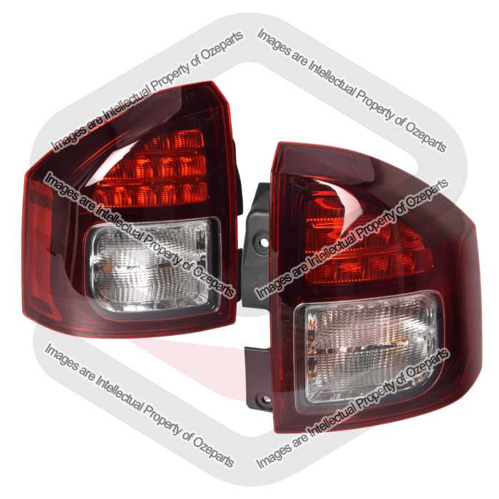 Tail Light AM (Tinted Red) (SET LH+RH)