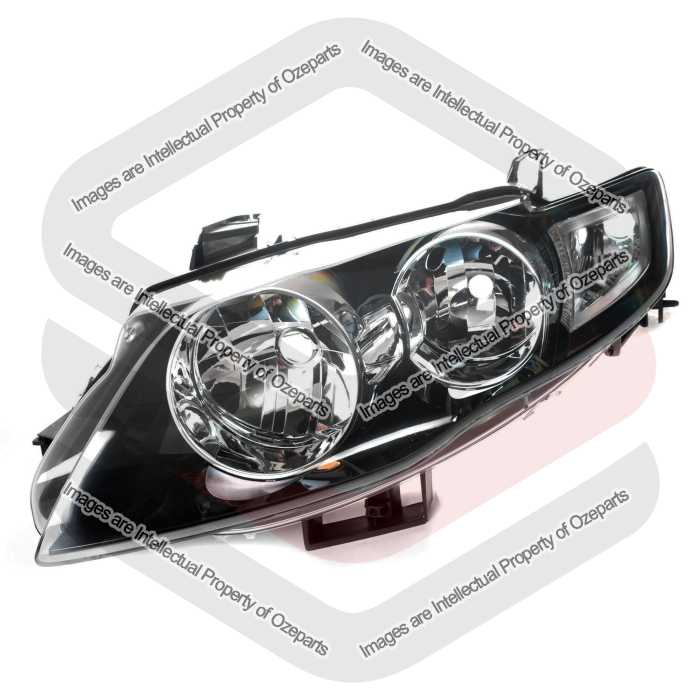 Head Light AM (Black) - Non Projector