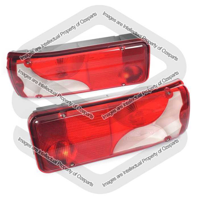 Tail Light Assembly - Tray / Cab Chassis - Ozeparts (Set LH+RH)