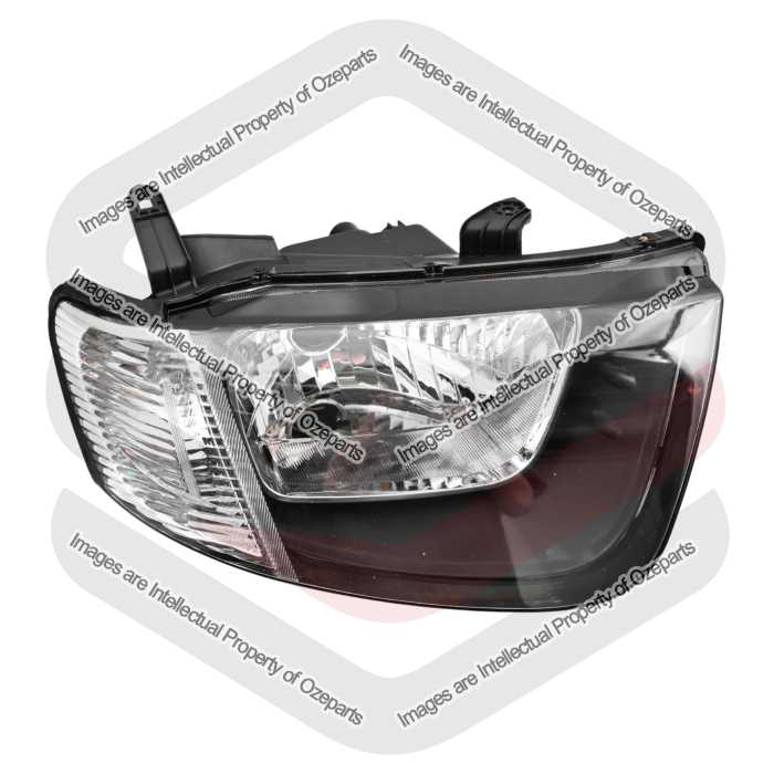 Head Light AM (Square Reflector) GX / GLX - Ozeparts
