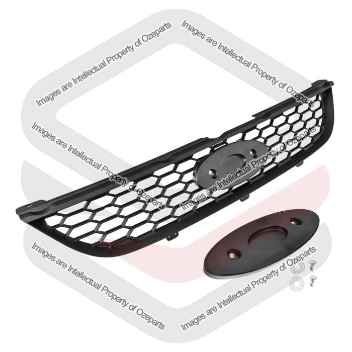 Grille - Badge Deleted + Oval Badge Base ( FPV GS Only )
