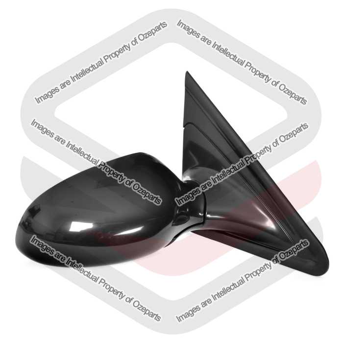 Door Mirror Assembly Electric Black