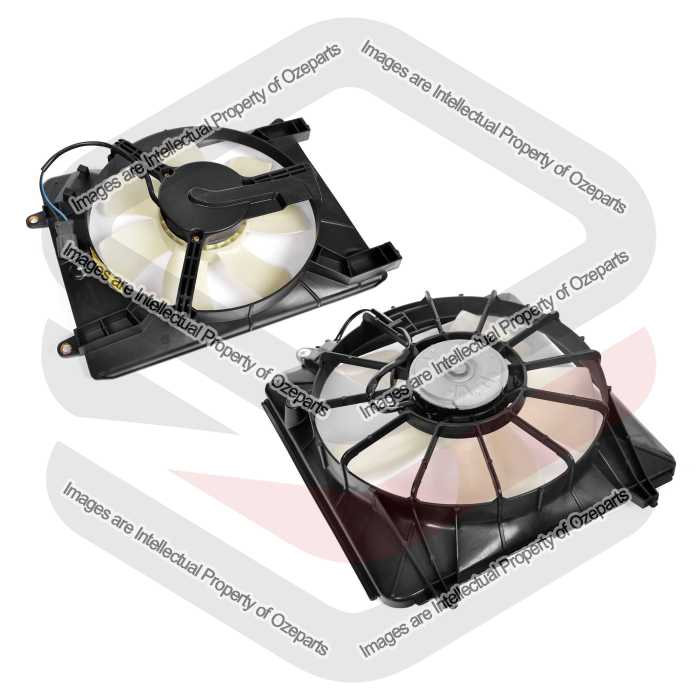 Air Condensor Fan + Radiator Fan Assembly AM (SET 2)