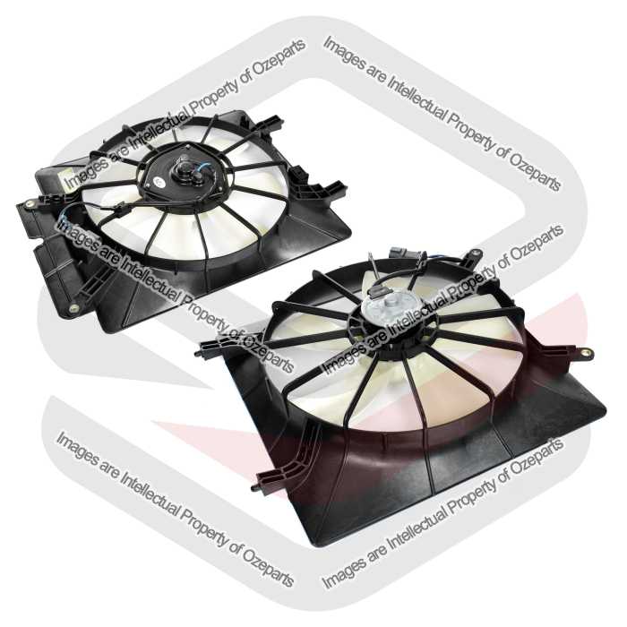 Air Condensor Fan + Radiator Fan Assembly AM (SET 2)