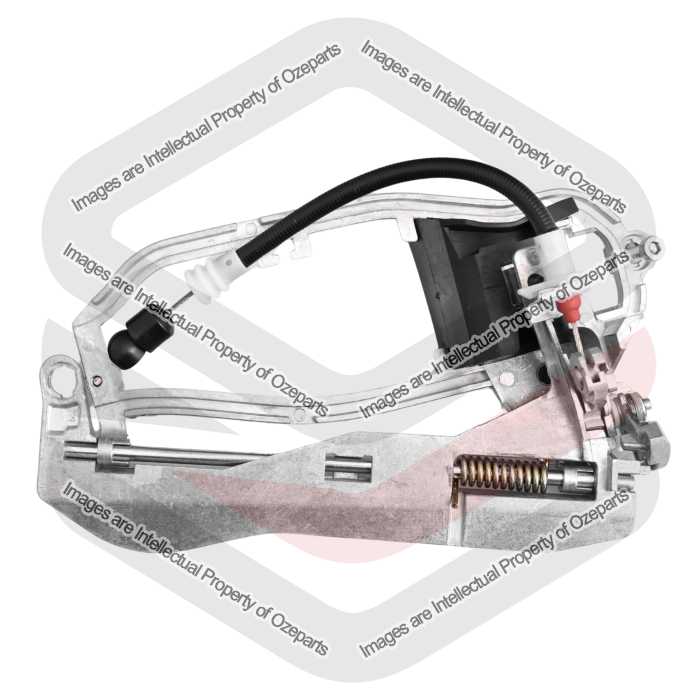 Door Handle Outer  Carrier  Rear (With 17.50 cm Cable)