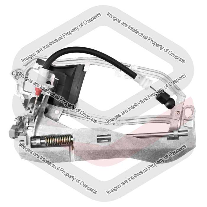 Door Handle Outer  Carrier  Rear (With 17.50 cm Cable)