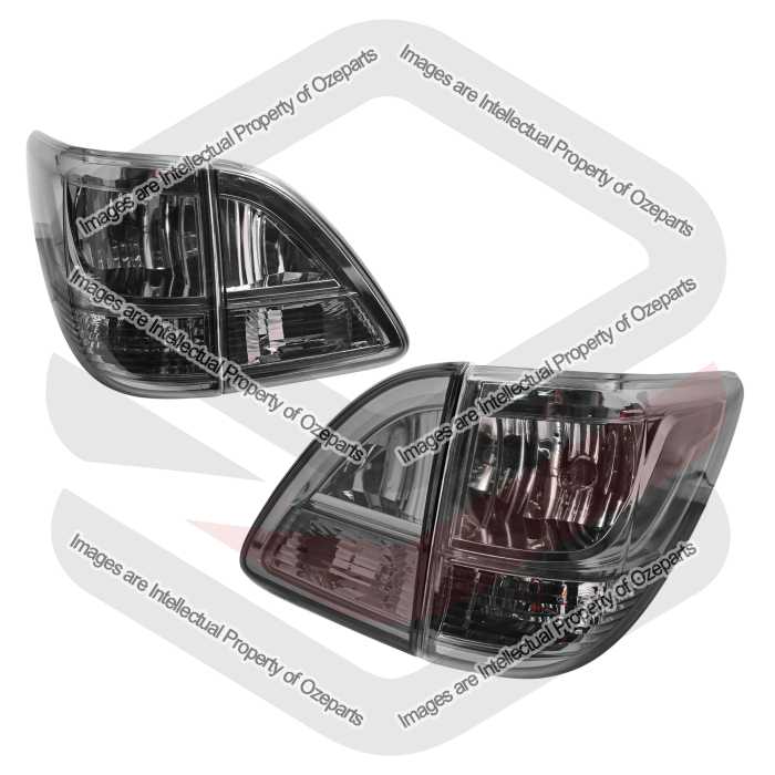 Tail Light + Rear Garnish AM (Performance Smokey) (SET LH+RH)