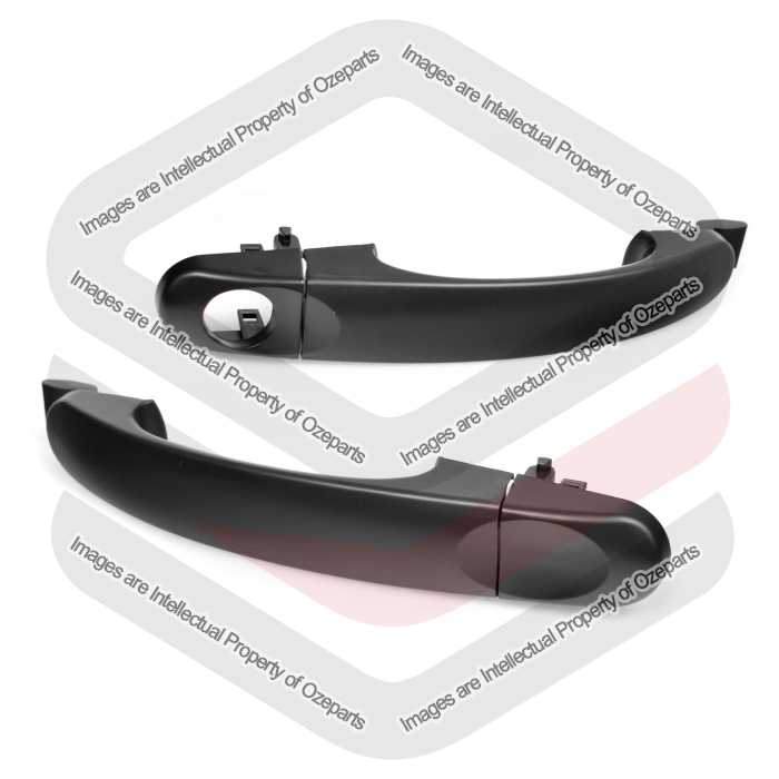 Door Handle Outer  FRONT (Prime Black) (SET LH+RH)