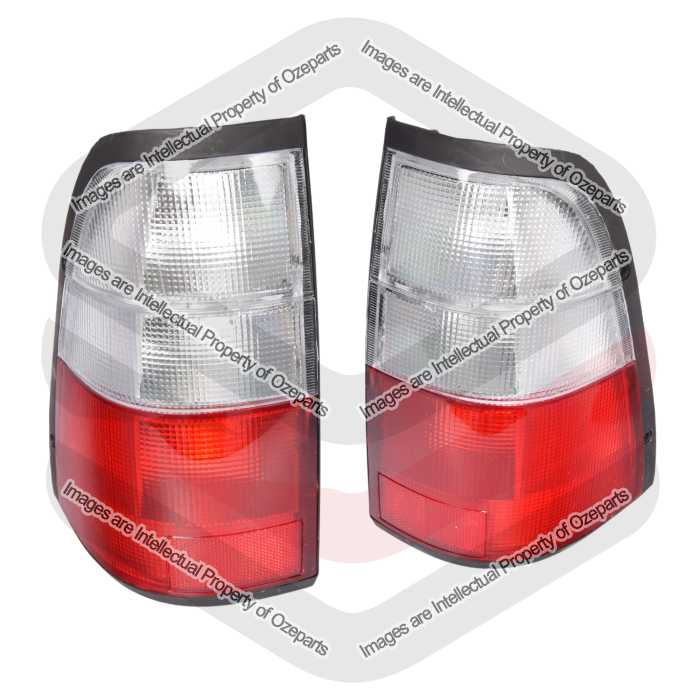 Tail Light Ute (White White Red) (SET LH+RH)