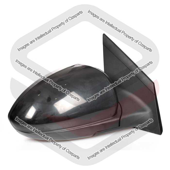 Door Mirror Assembly AM (Electric) Black Cover