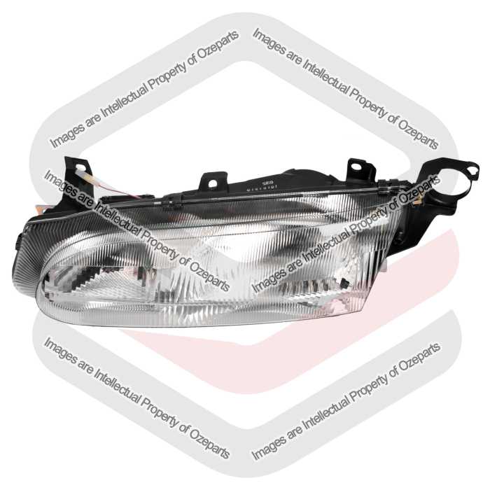 TYC Fits Ford Falcon / Futura EL 96~98 Sedan Wagon | Headlight Head Light Front Lamp | LH LHS Left Hand (Passenger Side)
