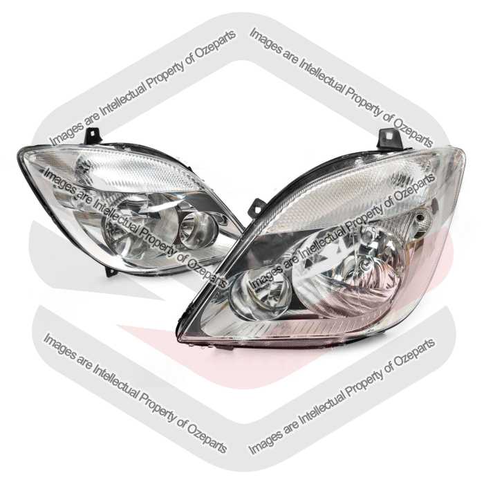 Head Light AM  (Non Xenon - Without Fog Function) (Set LH+RH)