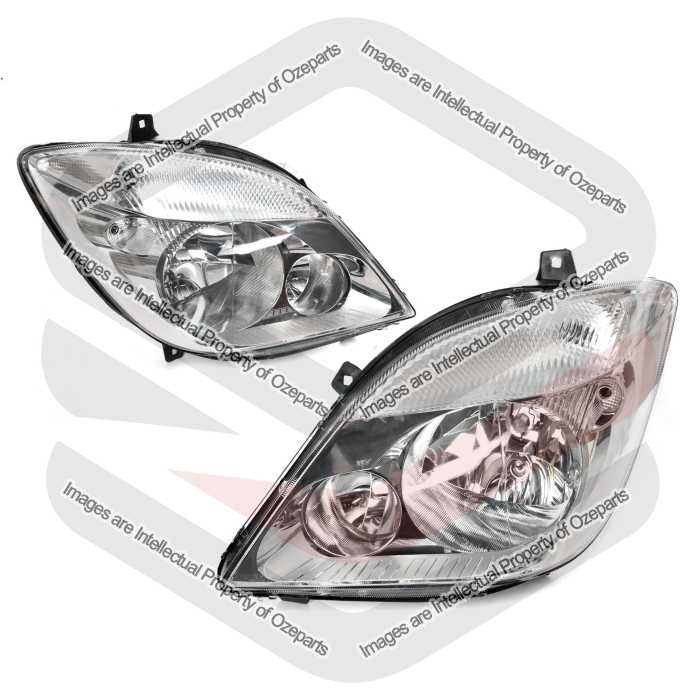 Head Light AM  (Non Xenon - Without Fog Function) (Set LH+RH)