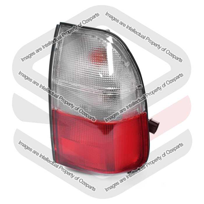 Tail Light Ute (White White Red)