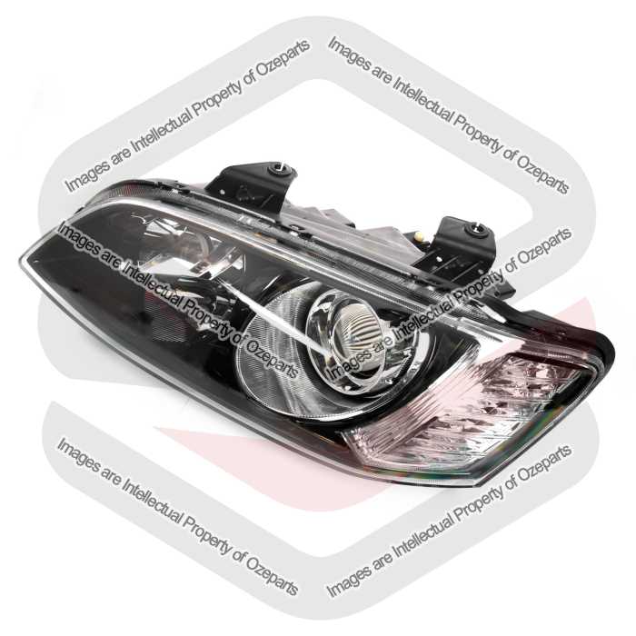 Head Light AM (Black) - With Projector