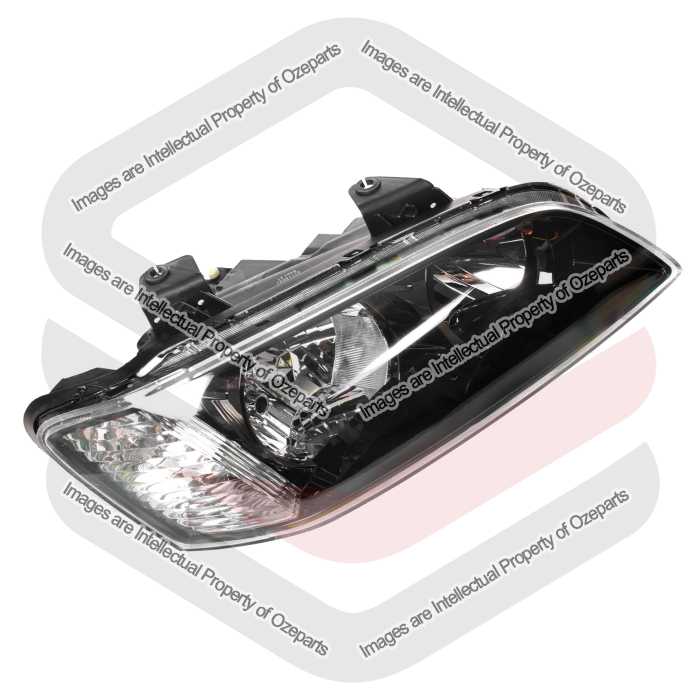 Head Light AM (Black) - Non Projector