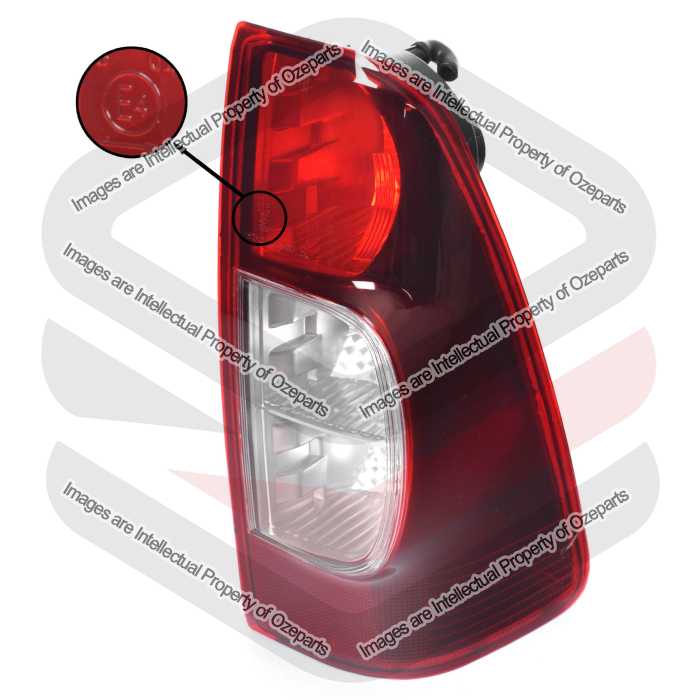 Tail Light AM (LX/DX) (Dark Tinted) - Emark