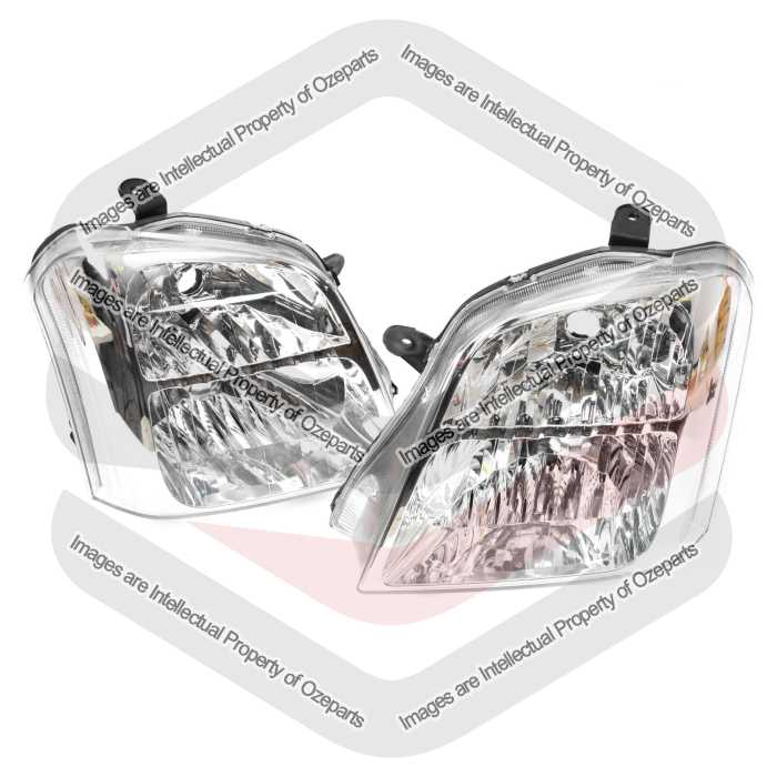 Head Light AM (With Park Light Hole) (SET LH+RH)