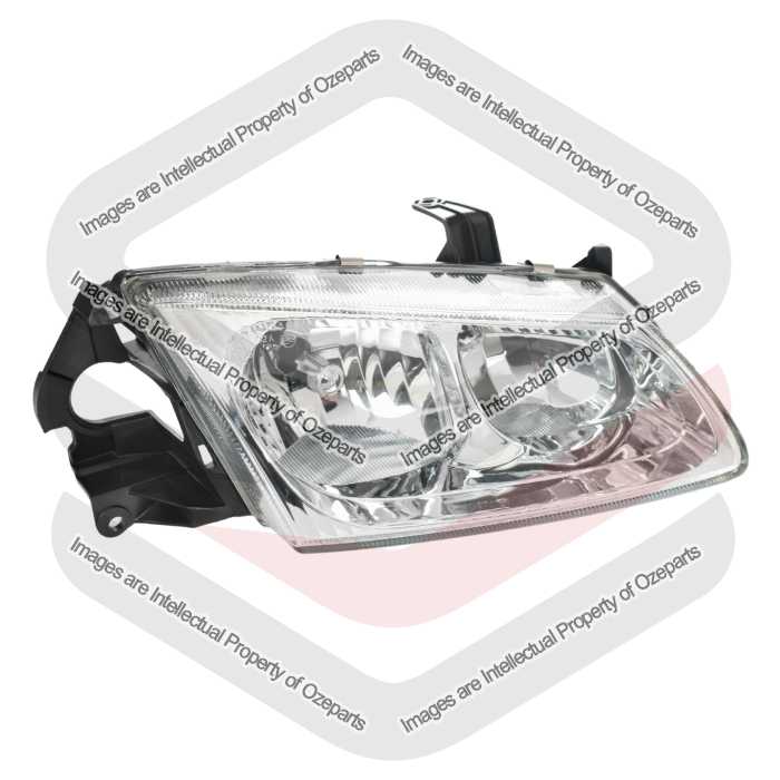 Head Light AM (Glass Lens With Dual Reflector) (Set LH+RH)