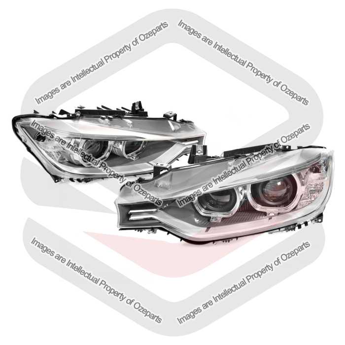 Head Light AM (Xenon, Non Adaptive) (SET LH+RH)