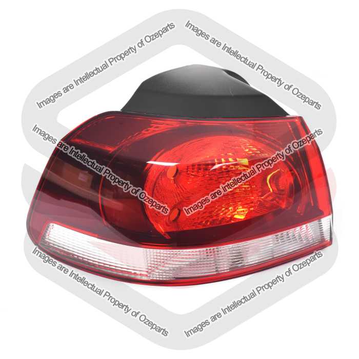 LH Left Hand Tail Light Lamp For VW Volkswagen Golf MK6 GTD GTi Hatch 2009~2013